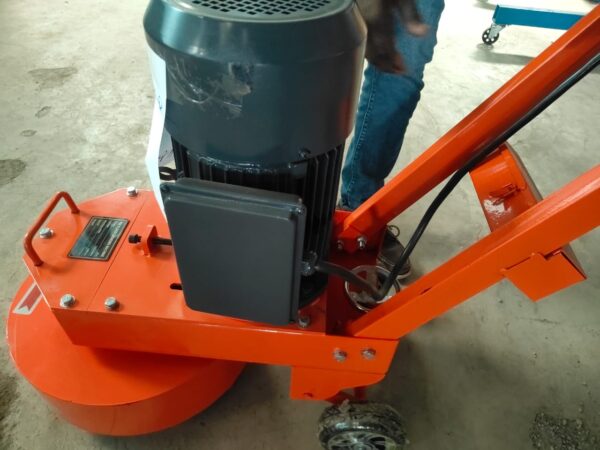 Heavy Duty Hand-Push Concrete Floor Grinder – 3HP | Industrial Surface Polisher